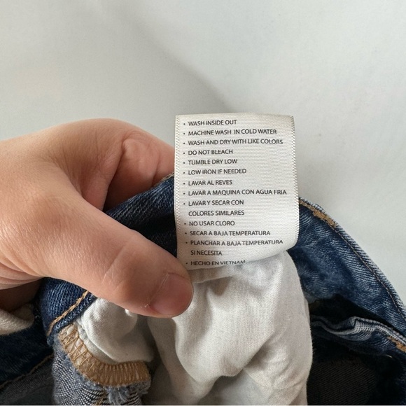 KanCan Ankle Straight High Rise Ripped Jeans Size 18 - Picture 6 of 6